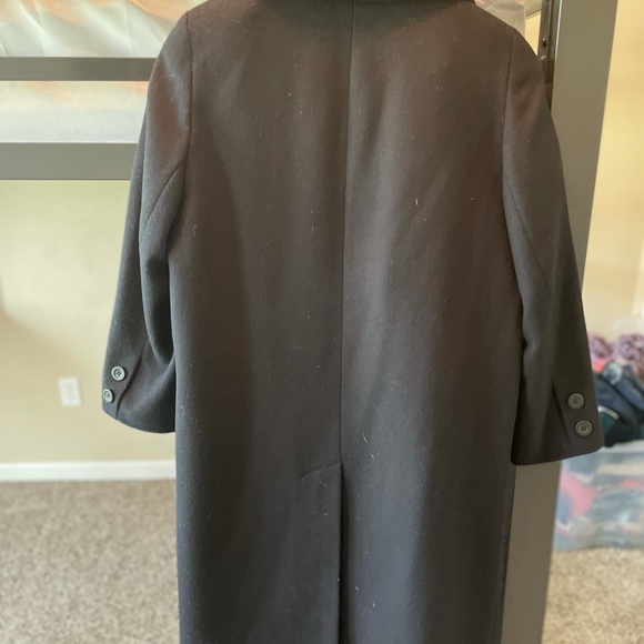 Wool dress trench coat - Picture 4 of 4